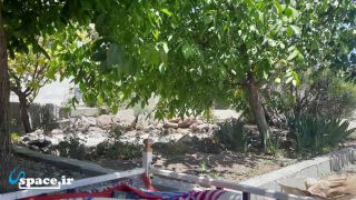 نمای محوطه اقامتگاه بوم گردی آرامان - نمین - روستای آرپاتپه